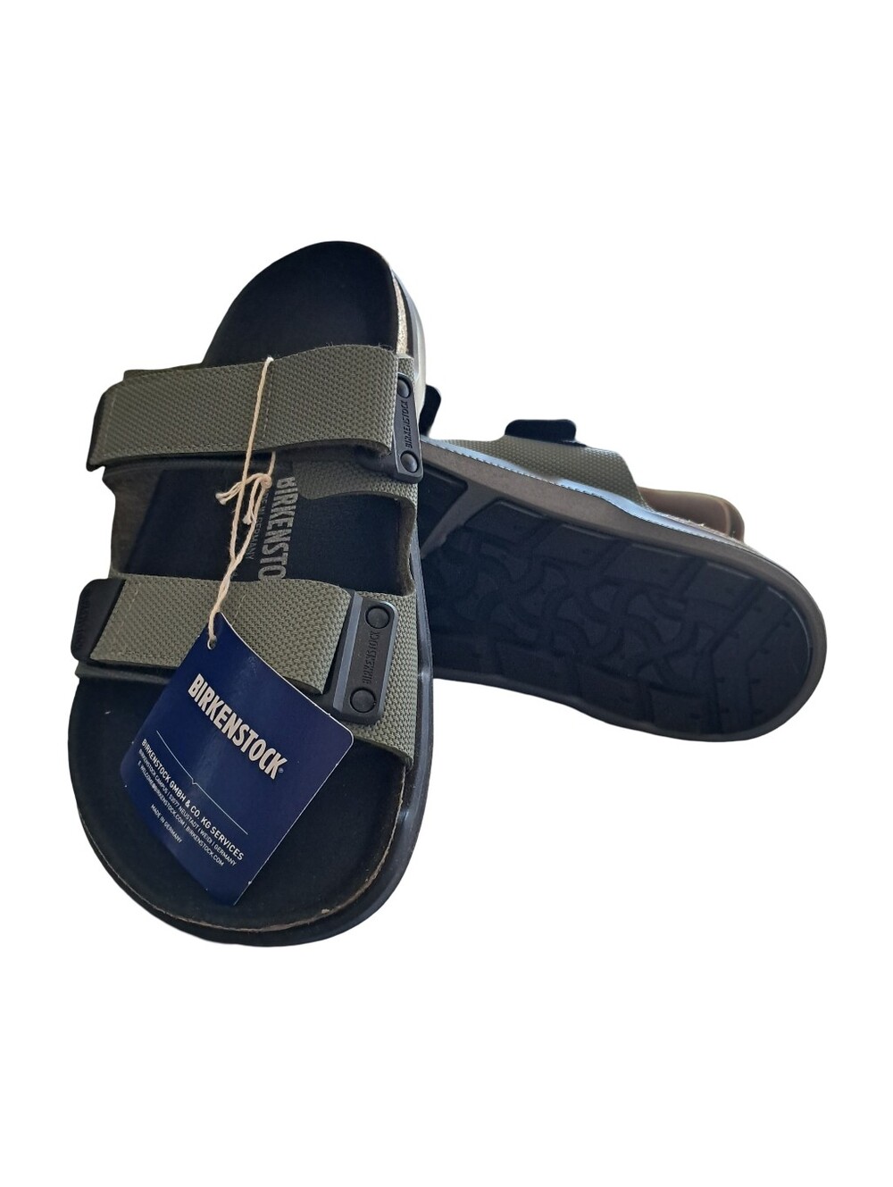 Birkenstock Atacama Men's Sandals Size 10 Regular Fit NEW Futura Khaki Green